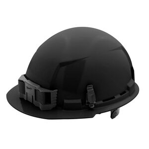 Milwaukee BOLT Black Type 1 Class E Front Brim Non-Vented Hard Hat with 6-Point Ratcheting Suspension (10-Pack) Image