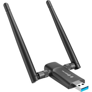 Etokfoks Wireless USB Wi-Fi Network Adapter Black (1-Pack) Image