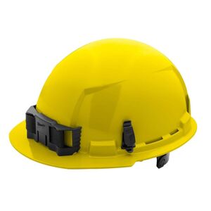 Milwaukee BOLT Yellow Type 1 Class E Front Brim Non-Vented Hard Hat with 6-Point Ratcheting Suspension (5-Pack) Image