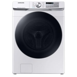 Samsung 4.5 cu. ft. Smart High-Efficiency Front Load Washer with Super Speed in White Image