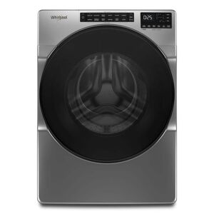 Whirlpool 4.5 cu. ft. Front Load Washer with Steam, Quick Wash Cycle and Vibration Control Technology in Chrome Shadow Image