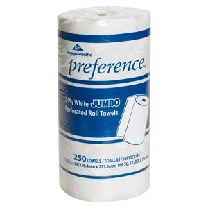 Georgia-Pacific Preference White Jumbo Perforated Roll Paper Towels (250 Sheets per Roll 12/Carton) Image