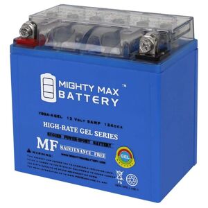 MIGHTY MAX BATTERY YB9A-A 12V 9AH GEL Replacement Battery compatible with Motobatt MB9U Image