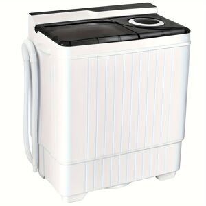 Temu 1pc Costway 26lbs Portable Semi-automatic Washing Machine, W/built-in Drain Pump Image