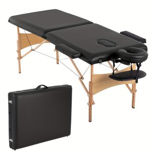 Temu 2 Fold Massage Table Portable Massage Bed Lash Spa Bed Tattoo Face Cradle Bed Adjustable With Bag Image