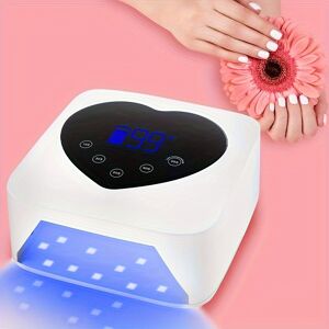 Temu Rechargeable 72w Cordless Uv Nail Lamp - Fast Drying, 5 Timer Settings, Touch Control & Auto Sensor - Ideal For Gel Nail Polish, Salon-quality Nails At Home Image