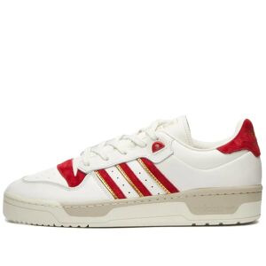 Adidas Men's Rivalry 86 Low Sneakers in Cloud White/Team Power Red/Ivory, Size UK 9.5 Image 2