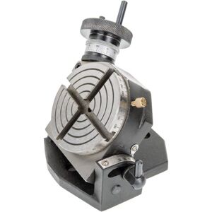 Grizzly Industrial 4in. Rotary Table w/ Tilting Base, H7578 Image