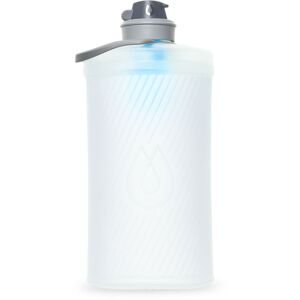 HydraPak Flux Plus Water Bottle, Clear/HP Blue, 1.5L/50oz, GF425F Image