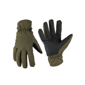MIL-TEC Thinsulate Softshell Gloves, OD Green, Small, 12521301-902 Image