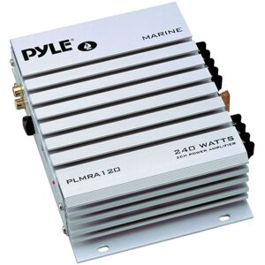 Pyle Marine 2 Channel Amplifier 240W, White, PLMRA120 Image