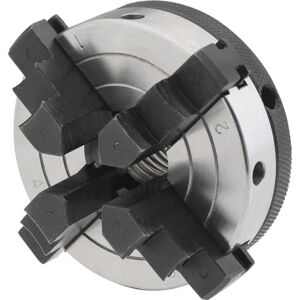 Shop Fox 3in 4 Jaw Chuck 1in x 8 TPI D4054 Image