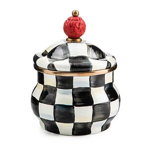 MacKenzie-Childs Courtly Check Lidded Sugar Bowl Image