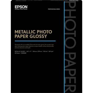 Epson S045589 Glossy Photo Paper (8.5x11"), 25 Sheets Image