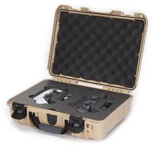 Nanuk 910 Waterproof Case with Foam Insert for 2x PS5 Controllers, Tan Image