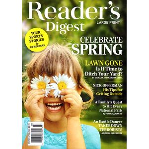 Reader's Digest Large Print Magazine Subscription, 9 Issues, Women's Interests Magazine Subscriptions magazines.com Image