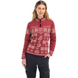Dale of Norway Peace Fem Sweater Redrose Offwhite Red XL Female Image