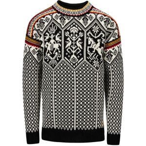 Dale of Norway 1994 Masculine Sweater Black Mustard Offwhite Black XL Male Image