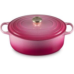 Le Creuset Signature Oval Dutch Oven Berry Pink 31 cm / 6.3 Liter / 6.75 qt. Unisex Image