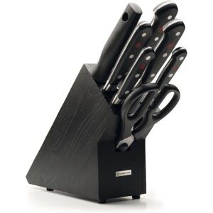 Wusthof Classic Knife Block - Ash Black Knife Block / Ash - w/ 7 pcs. Unisex Image