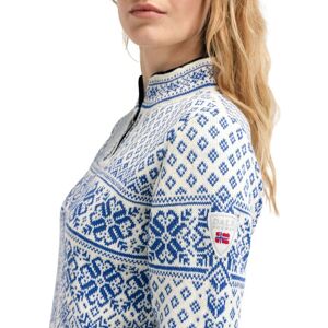 Dale of Norway Peace Fem Sweater Ultramarine Offwhite Grey XXL Female Image