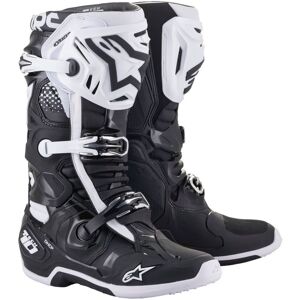 Alpinestars Tech 10 Black White Black US 13 Unisex Image