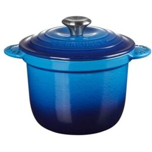 Le Creuset Signature Rice Pot Azure Blue 18 cm / 2 Liter Unisex Image