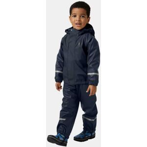 Helly Hansen Kids’ Bergen Fleece-Lined Rain Set 2.0 Navy 98/3 Image