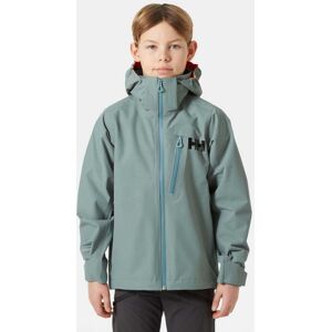 Helly Hansen Juniors' Fusion Lab 3-Layer Jacket Green 128/8 Image