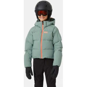 Helly Hansen Juniors' Nora Short Puffy Ski Jacket Green 140/10 Image